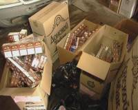 В Запорожье изъяли паленых сигарет и алкоголя на целый миллион