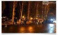 В Славянске устроили факельное шествие в честь Героев Крут