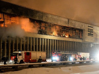 В Москве уже 13 часов горит библиотека со множеством важной исторической информации
