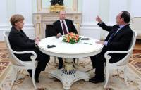 По итогам встречи в Москве, готовится совместный документ, учитывающий пожелания и Порошенко, и Путина /Песков/