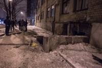 В Сети появились фото с места взрыва в Харькове
