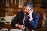 Порошенко, Путин, Меркель и Олланд по телефону обсудили текущую ситуацию на Донбассе