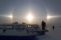 Жители Челябинска сегодня наблюдали... сразу три солнца