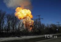 Террористы повредили газопровод, по которому поставляется топливо на Углегорскую ТЭС