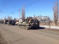 Украинские войска организованно уходят из Дебальцево
