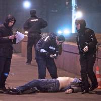 В момент убийства рядом с Немцовым была 24-летняя киевлянка /СМИ/
