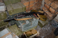 На Луганщине обнаружен тайник с боеприпасами