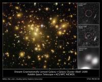Телескопы Hubble и Spitzer обнаружили одну из самых старых и ярких галактик