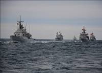 В Сети появились фото с совместных военно-морских учений НАТО в Черном море