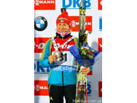 Украинка Семеренко выиграла золото Чемпионата мира по биатлону