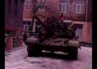 В Сети появилось видео с очередной базы боевиков в Донецке