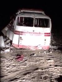В Донецкой области на мине подорвался пассажирский автобус. Есть погибшие