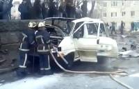 В Харькове неизвестные взорвали стелу с украинским флагом