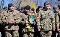 В Васильков из зоны АТО вернулся сводный отряд Воздушных Сил ВСУ