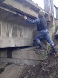 В Луганской области заминировали автомобильный мост