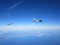 В Сети появились фото, как утверждается, перехвата российских самолетов ВВС НАТО