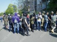 Первомайское столкновение в Киеве. Видео с места событий