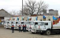 Очередная колонна с российской «гуманитаркой» двинула в сторону украинской границы