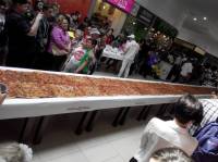 В честь Дня Европы в Одессе испекли рекордно огромную пиццу