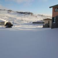 В Австралии неожиданно выпал снег