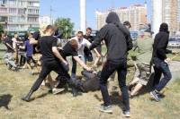 Во время «Марша равенства» в Киеве пострадали 5 милиционеров. Один – в тяжелом состоянии