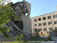 В Сети появились свежие фото разрушенной Марьинки. Часть 2