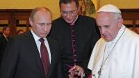 Путин опоздал на встречу с Папой Римским. Франциск попросил ВВП приложить усилия для установления мира в Украине
