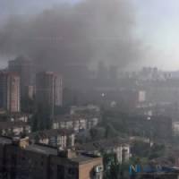Очередной крупный пожар в Киеве. На Дарнице горит пятиэтажка