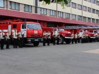 В Киеве провели в последний путь пожарных, погибших при тушении пожара на нефтебазе