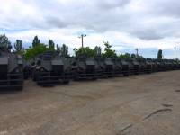 55 британских бронемашин Saxon прибыли в Украину