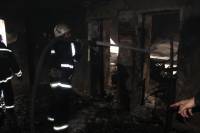 В Черкассах сгорело здание музыкально-драматического театра
