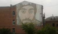 В Киевском сквере Небесной сотни появилась гигантская фреска Нигояна