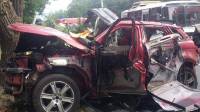 В Донецке взорвался редкий автомобиль. Поговаривают, что пострадала «секретарь» Захарченко