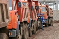 В Подмосковье умудрились угнать целую колонну самосвалов