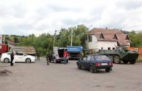 Трасса Киев-Чоп уже четвертый день остается перекрытой блокпостами