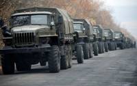 На украинско-российской границе замечена колонна военной техники РФ