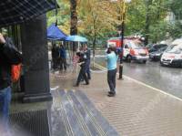 Оцепление с центрального входа здания ГПУ снято. Эвакуация не проводилась