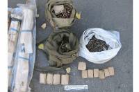 В Счастье обнаружен внушительный арсенал оружия