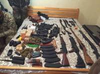 При обыске у группы, готовившей покушение на Авакова, обнаружен целый арсенал оружия и наркотики