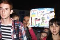 Прикарпатье встретило своих героев, вернувшихся из АТО