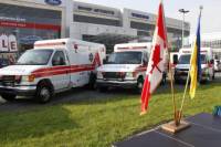 Канада передала для АТО уникальные кареты скорой помощи