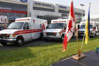 Канада передала для АТО уникальные кареты скорой помощи