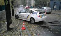 Во Львове автомобиль патрульной полиции попал в ДТП