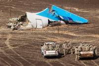 Американские СМИ со ссылкой на власти все больше утверждаются, что российский самолет над Египтом взорвали террористы