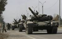 В Донецке зафиксирована колонна из двух десятков танков
