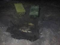 В лесу на Луганщине обнаружен тайник с российскими гранатами