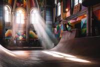 Вы не поверите, но в в Испании скейт-парк устроили прямо... в церкви
