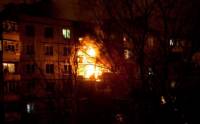 Ночью в Харькове горела многоэтажка. Жертв, увы, избежать не удалось