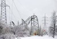 Непогода оставила без света почти 300 населенных пунктов по всей Украине