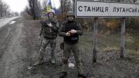В Станице Луганской на блокпосту подорвался украинский военный